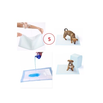 Yıkanabilir Köpek Çiş Pedi - 90 X 60 Cm 5li Paket