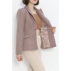 Blazer Ceket Vizon