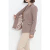 Blazer Ceket Vizon