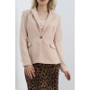 Blazer Ceket Bej