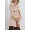 Blazer Ceket Vizon