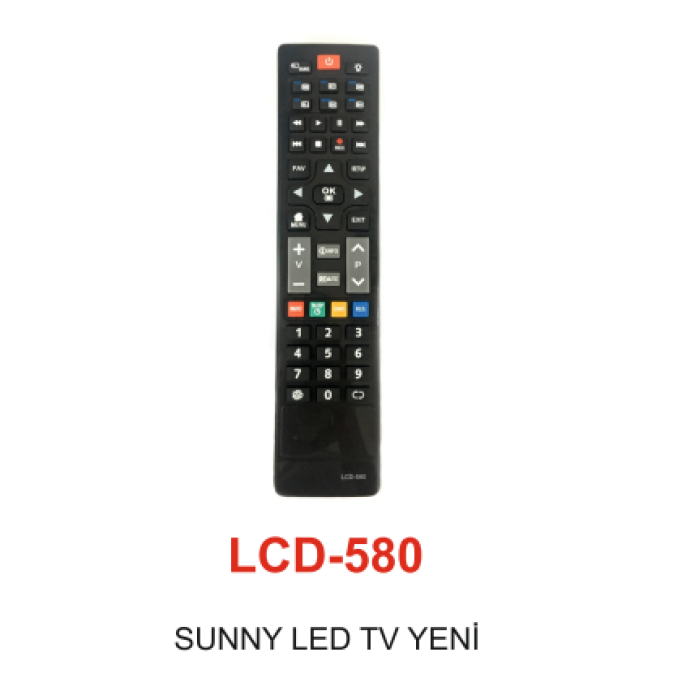 Sunny Led Tv Kumandası - LCD 580