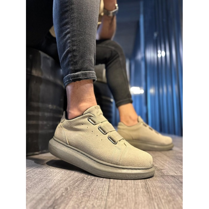 Knack Sneakers Ayakkabı 889 Vizon Süet