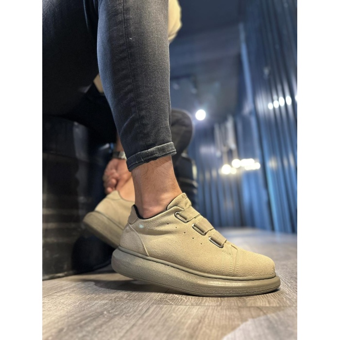 Knack Sneakers Ayakkabı 889 Vizon Süet