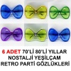 Yeşilçam Retro Parti Gözlükleri - 6 Adet Nostaljik ve Şık Parti Aksesuarı