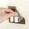 Gold Duvara Monte Mop ve Paspas Tutucu Yapışkanlı, Dayanıklı Plastik,Organizer, Mutfak & Banyo İçin