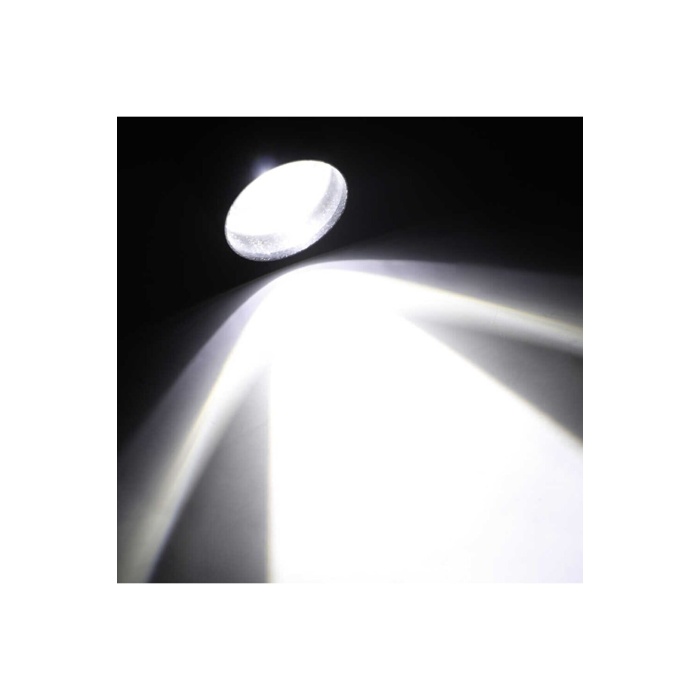 Ultra Çift Yönlü Güçlü Pilli Led El Feneri 2000 Lümen 6W Cob Led Su Geçirmez Zoomlu 3 Modlu