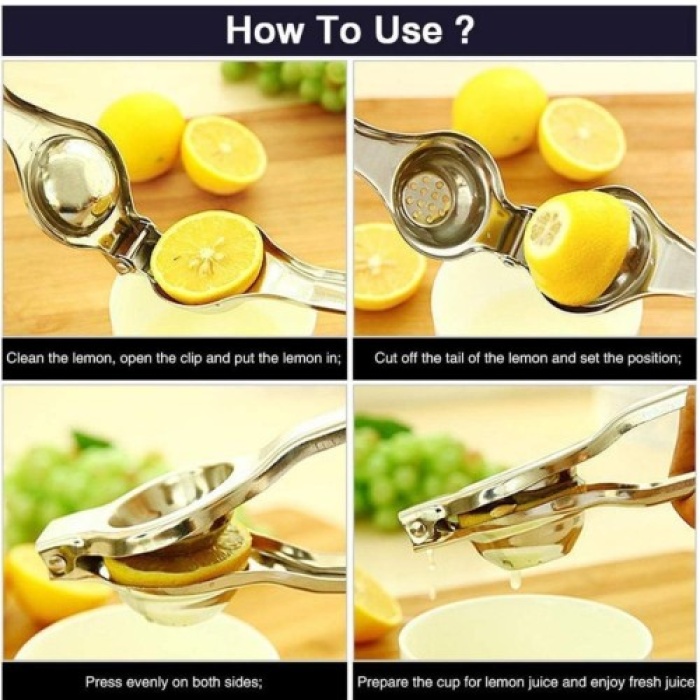 Paslanmaz Çelik Limon Sıkacağı