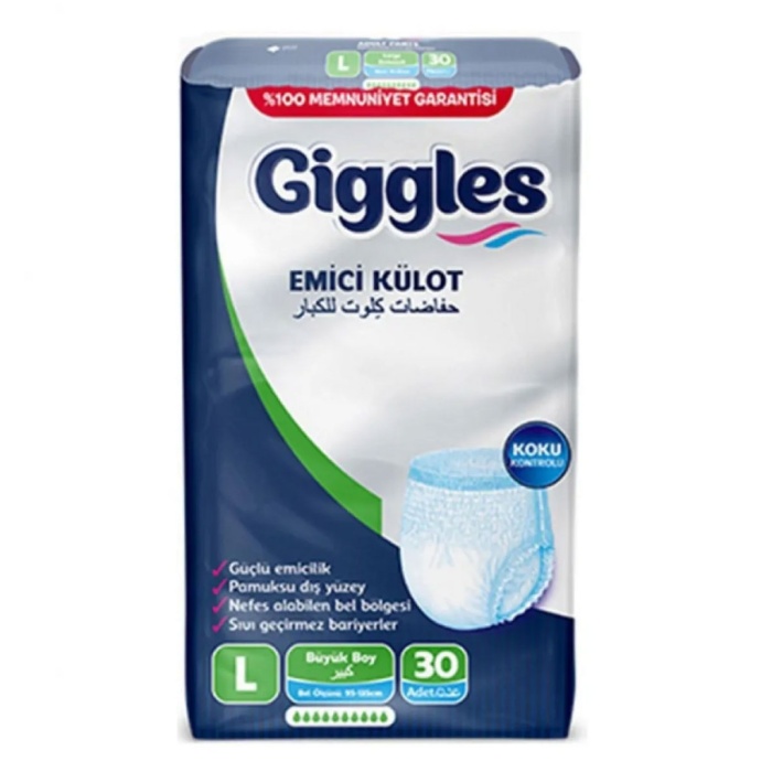 Giggles Emici Külot Büyük Boy 30 Adet