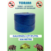 ELEKTİRİKLİ ÇİT 500 METRE ÇİFT ÖRGÜLÜ GALVANİZLİ TEL + İP