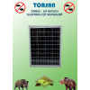 TORSAN GÜNEŞ PANELLİ EKO PLUS 1500 Elektrikli Çit Sistemi ( Domuz - Ayı Kovucu ) 1500MT