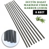 Zeytin Hasat Makinesı Karbon Fiber Çubuk  5 mm Düz 8 Adet