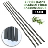 Zeytin Hasat Makinesı Karbon Fiber Çubuk  5 mm Düz 4 Adet