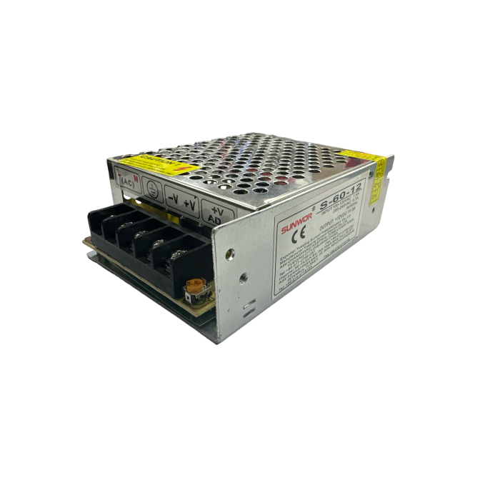 60w-12v-5A Yüksek Verimli Güç Kaynağı SMPS