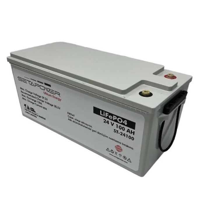 Setapower 24V 100AH LiFePO4 (Lityum) Akü