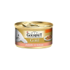 gourmet gold alabalıklı ve sebzeli kedi konserve maması 85 gr