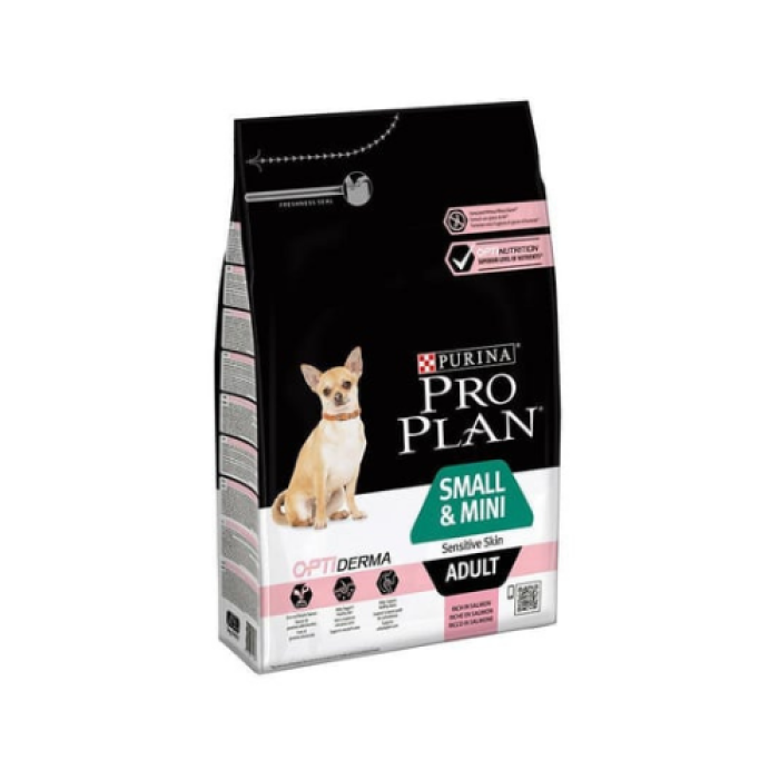 PRO PLAN KÜÇÜK VE MİNİ IRK SOMONLU YETİŞKİN KÖPEK MAMASI 3 KG