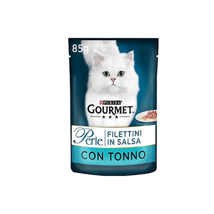 gourmet perle ızgara ton balıklı pouch kedi yaş maması 85 gr