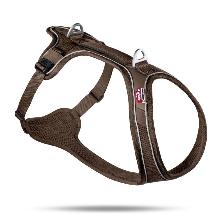 CURLI BELKA COMFORT HARNESS BROWN S