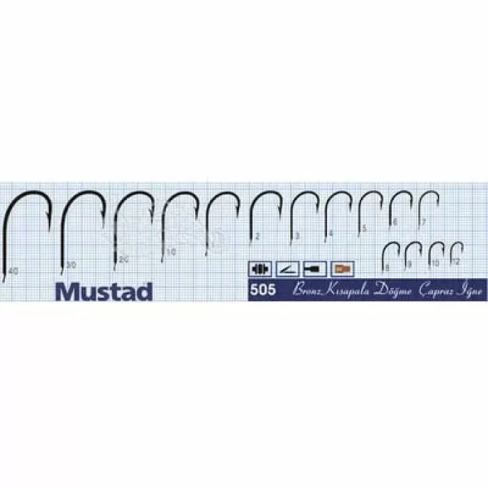 Mustad -505- 50 Li Paket İğne