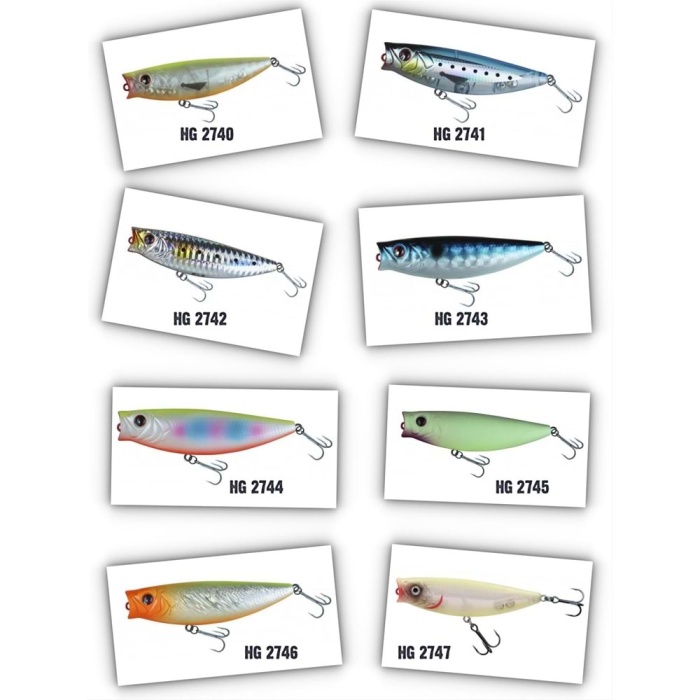 Japanese Salt 8cm 14gr Popper Rapala Maket Balık