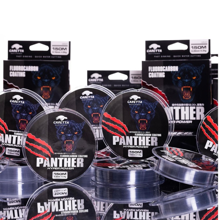 CARETTA PANTHER 150 MT FLUOROCARBON COATING MİSİNA