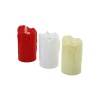 LED PLASTİC SWİNGİNG CANDLE NO-263 ( 5X9CM ) ( AKAN MUM ) ( PİLLİ ) LEDLİ MUM*12X40