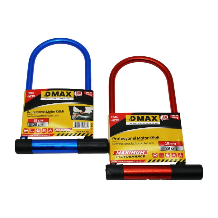 DMAX DMX-4639 MOTOR VE DiREKSİYON KİLİT ( 18X29CM )*50