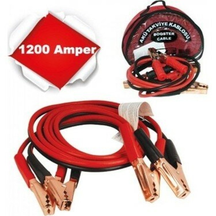 BOOSTER-1212 ( 1200 AMPER ) AKÜ TAKVİYE KABLOSU*25