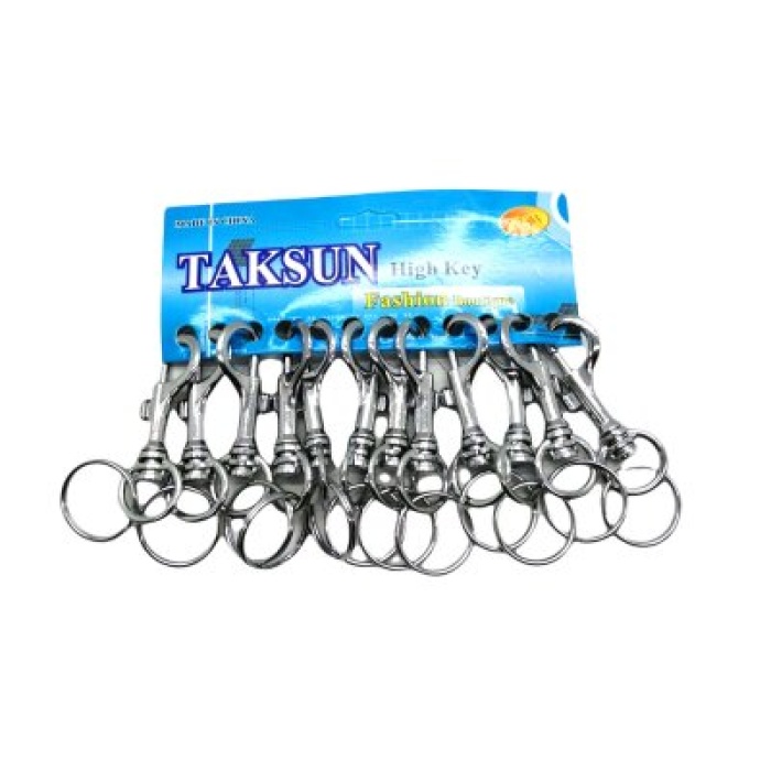 TAKSUN-02 ORTA GEMİCİ METAL ANAHTARLIK*12X50