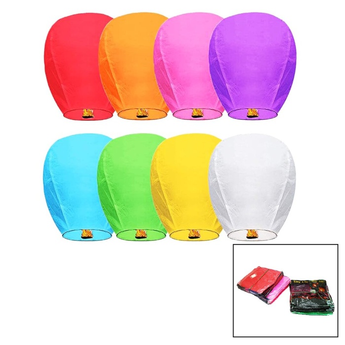 SKY LANTERN-4914-635 DİLEK FENERİ GÖKYÜZÜ*10X40