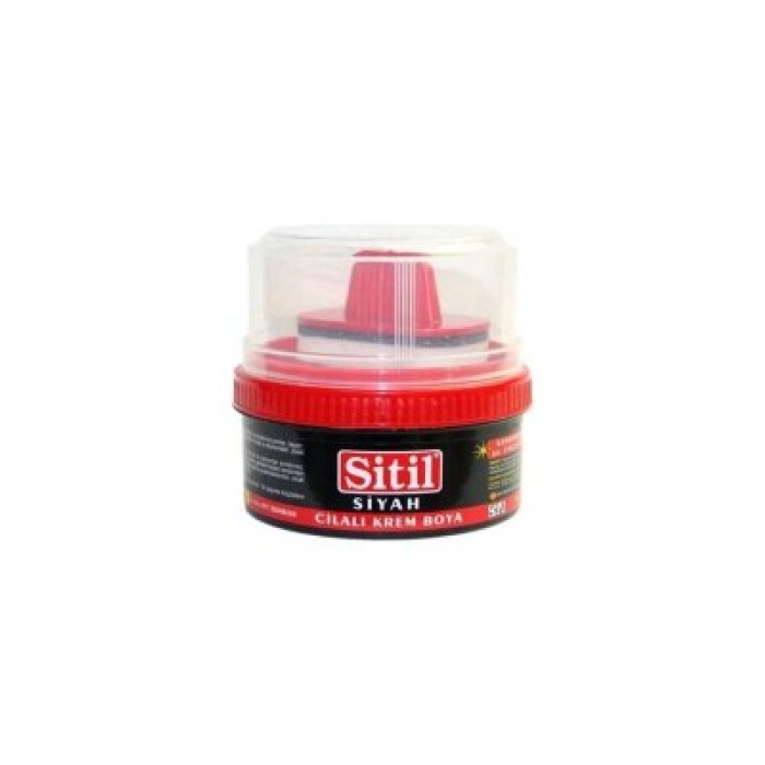 SİTİL ( 175ML & SİYAH ) KREM AYAKKABI BOYASI*12X4