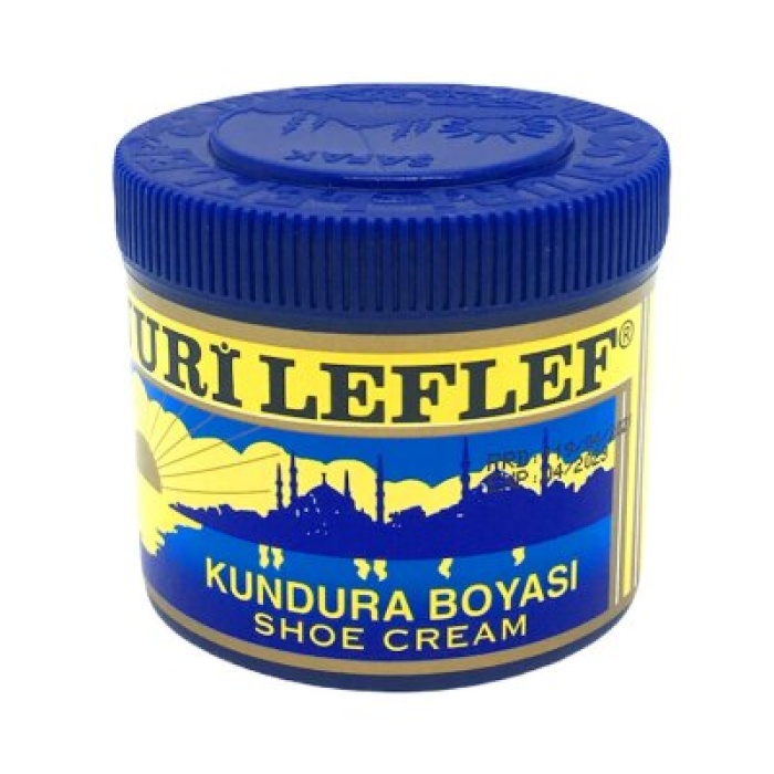 NURİ LEFLEF NO-50 ( KUNDURA ) ( LACİVERT ) AYAKKABI BOYASI 200ML*6X20