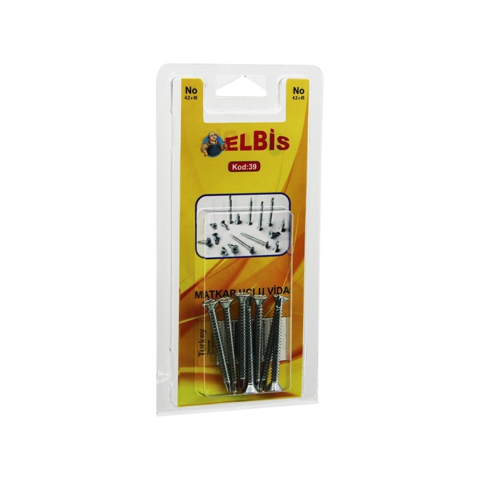 ELBİS-39  4.2X45 MATKAP UÇLU AKILLI VİDA *12X24