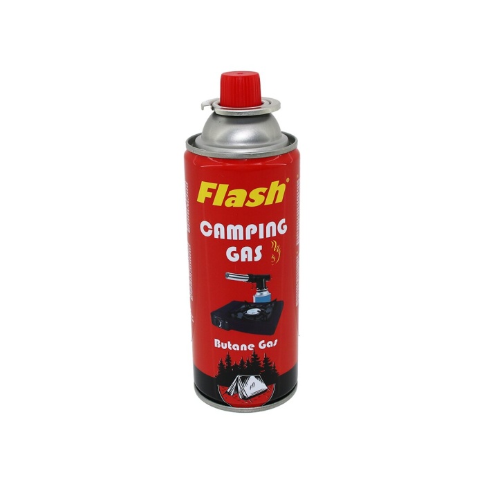 FLASH CAMPING GAS ( PİKNİK & KAMP ) BÜTAN GAZI ( 220GR & 393ML )*12X2