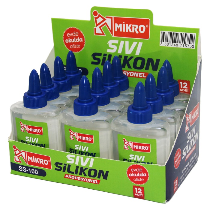 MİKRO SS-100 ( 100ML ) SIVI SİLİKON*12X12