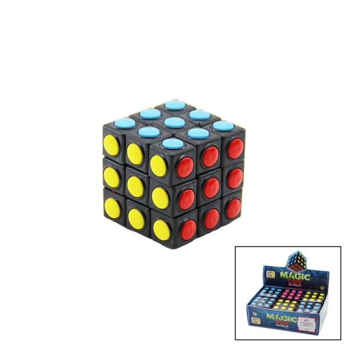 MAGIC CUBE DGN-051 ( BONCUKLU & 3X3X3 ) ZEKA KÜPÜ*6X48