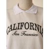 2 İplikli CALIFORNIA Baskılı Kadın Sweatshirt