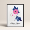 HOMEPACK AHŞAP ÇERÇEVELİ (tüm renkler) BLOSSOM TABLO  POSTER TABLO SETİ BLOSSOM/019