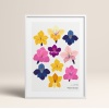 HOMEPACK AHŞAP ÇERÇEVELİ (tüm renkler) BLOSSOM TABLO  POSTER TABLO SETİ BLOSSOM/021