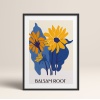 HOMEPACK AHŞAP ÇERÇEVELİ (tüm renkler) BLOSSOM TABLO  POSTER TABLO SETİ BLOSSOM/038