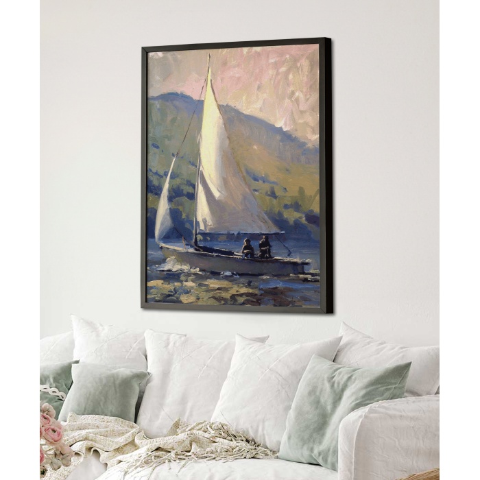 HOMEPACK AHŞAP ÇERÇEVELİ TEK PARÇA TABLO POSTER TABLO TK/111