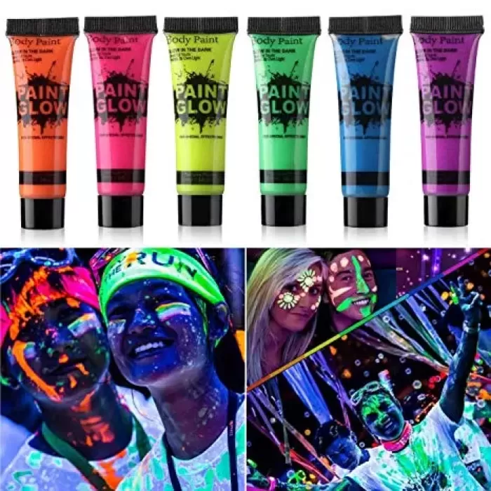 Fosforlu Glow Stick Krem Boya 12 Adet