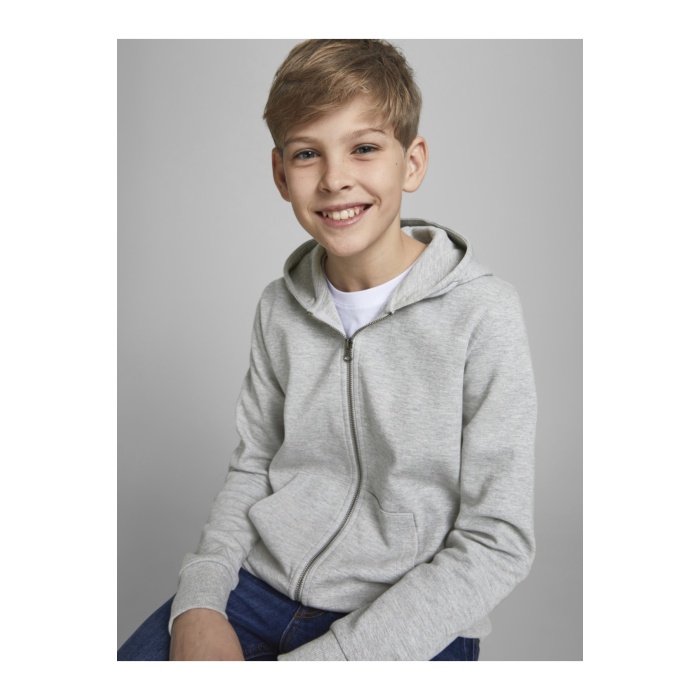 Kapüsonlu Fermuarli Sweatshirt