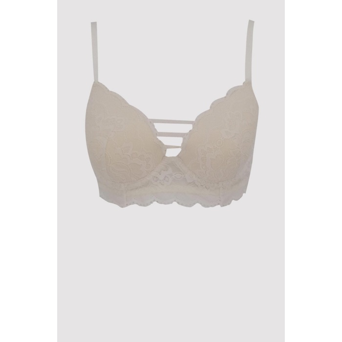 Kadın Ekru 4751 Lyon Double Push Up Regular Destekli Sütyen Takımı Ekru