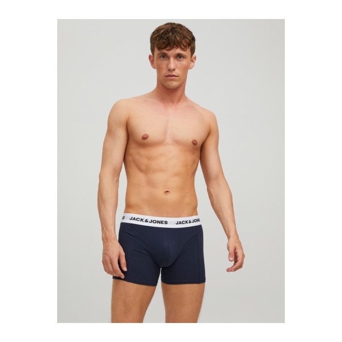 Jack Jones Erkek Soft Renkli 5 Li Boxer 12214455
