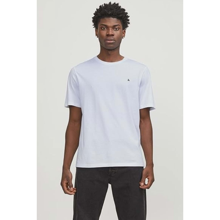 Jack&Jones 12253778 JJEPAULOS TEE SS CREW NECK - BEYAZ - 5XL - ST07141-BEYAZ-5XL