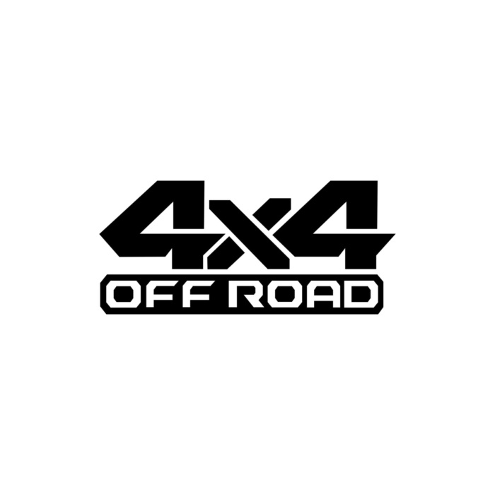 Off Road 4X4 Sticker 10 X 4 Cm