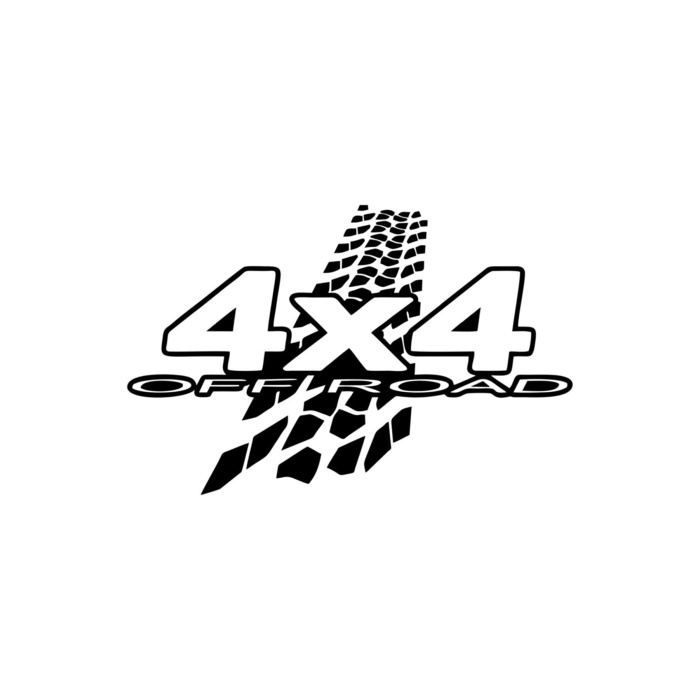 Off Road 4X4 Sticker 20 X 12 Cm