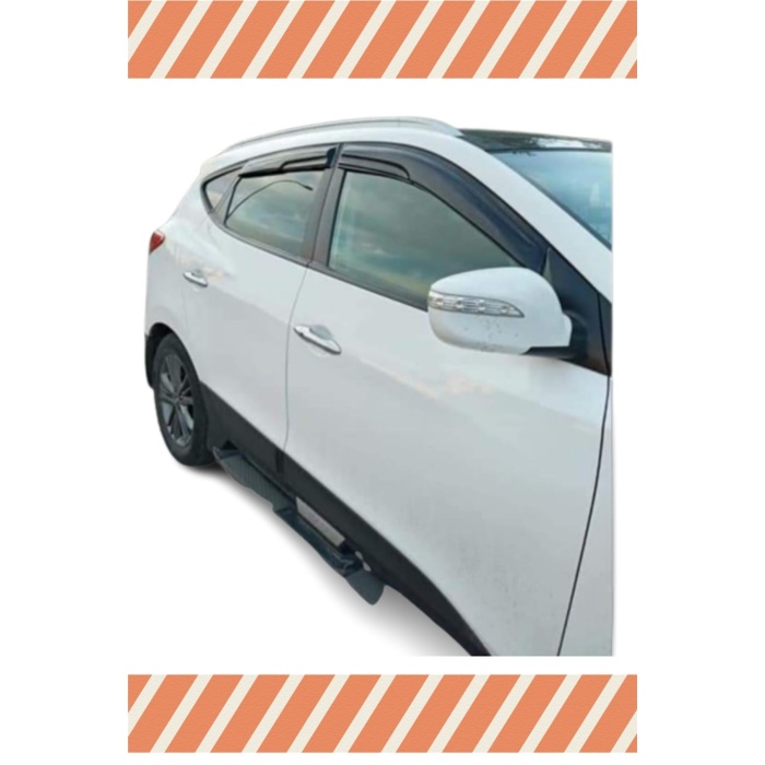 Hyundai Ix-35 Tüm Modellerine Özel 4lü Mügen Tip Cam Rüzgarlığı